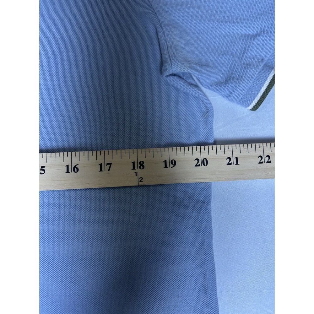 Polo Ralph Lauren Classic Fit Polo Shirt Mens Size Medium Light Blue - Picture 4 of 7